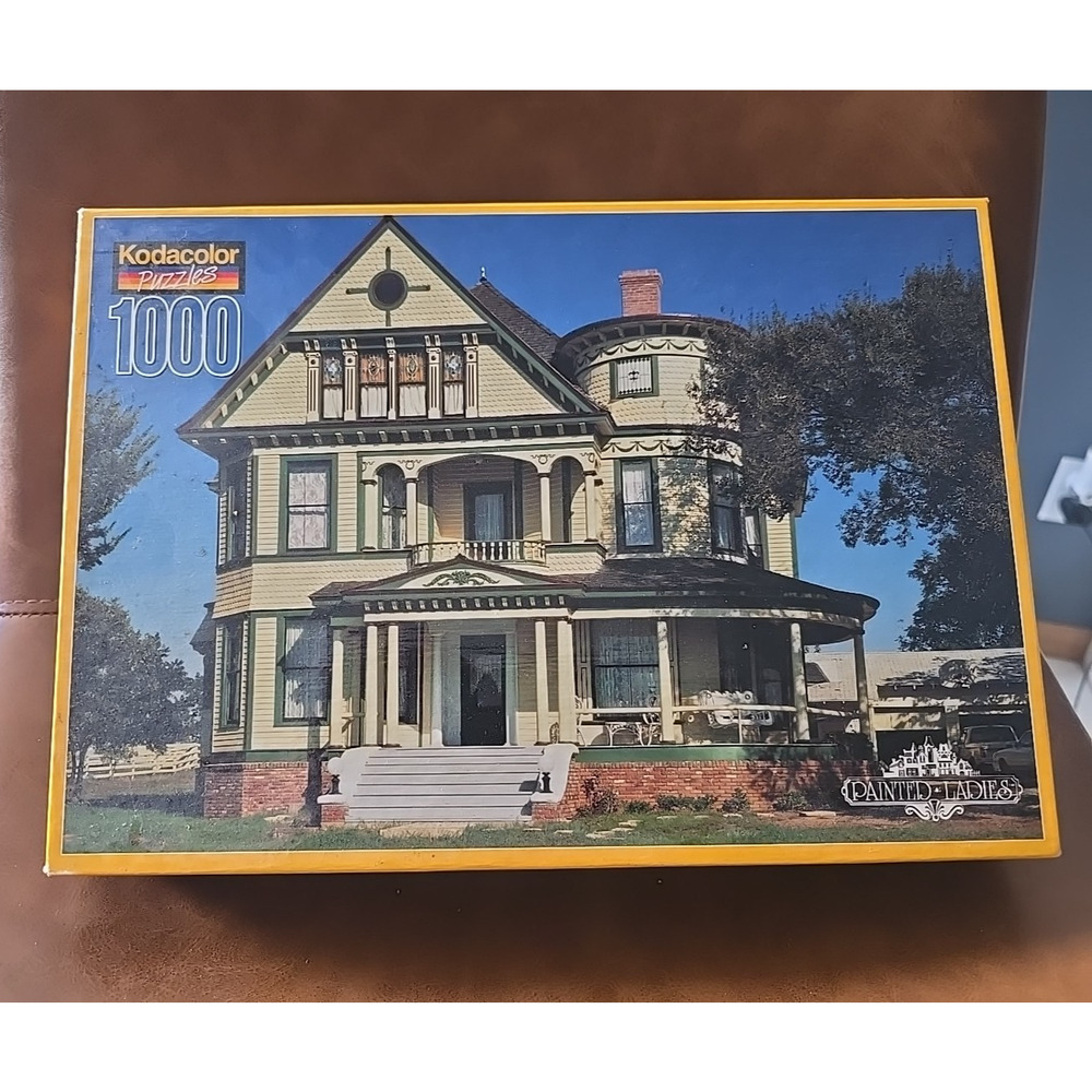 Vintage‎ 1996 RoseArt Kodacolor Bluebonnet Drive Texas 1000 Piece Jigsaw Puzzle
